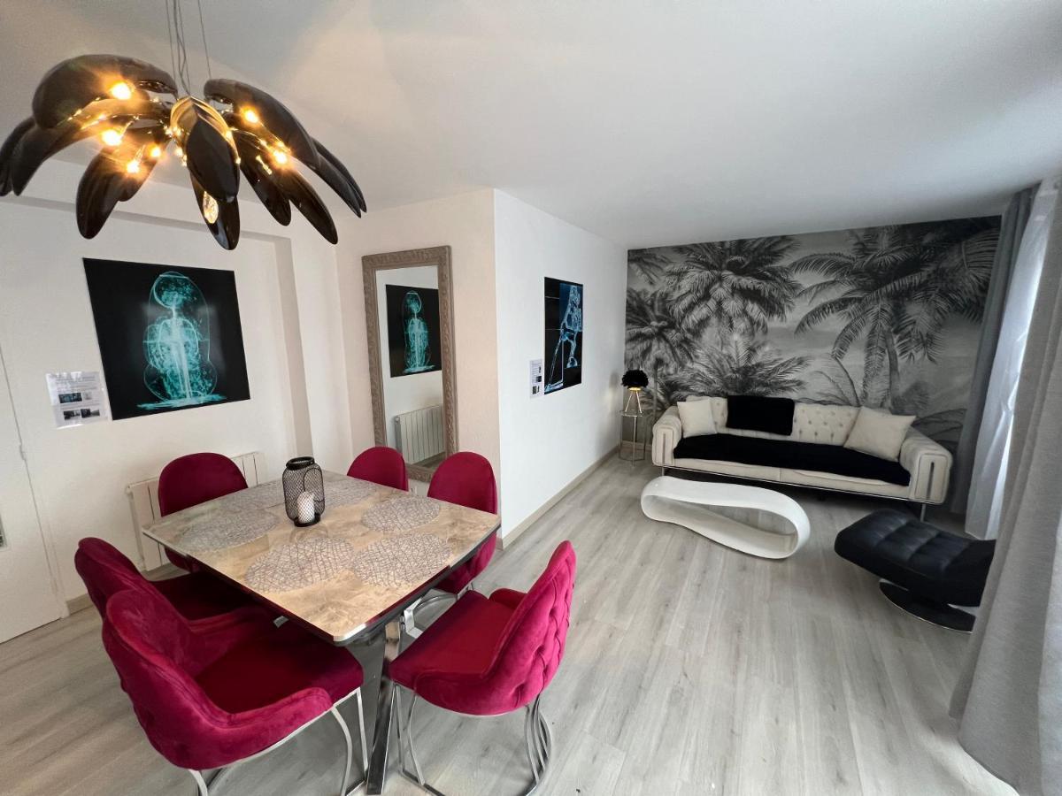 Le Cannois, Appartement De Star 3 Chambres Mulhouse Luaran gambar